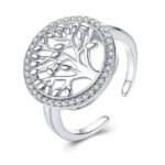 BAGUE ARBRE DE VIE ETINCELANT ARGENT Viking Heritage 44964413