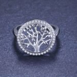 BAGUE ARBRE DE VIE ETINCELANT ARGENT Viking Heritage 44964611