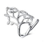 BAGUE ARBRE DE VIE FLEUR ARGENTE ARGENT Viking Heritage 44963711