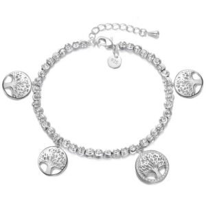 BRACELET ARBRE DE VIE CERCLE DE VIE ARGENT Viking Heritage 44958060