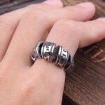 Bague Spirale Runes Viking Heritage 45084495