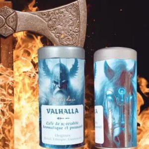 Boite Cafe Valhalla cafe de specialite Viking Heritage 45116666