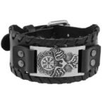 Bracelet Viking Tendance avec Boussole Runique et Oiseau Divin Viking Heritage 45154116