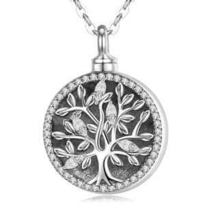 COLLIER ARBRE DE VIE HIBOUX BLANC ARGENT Viking Heritage 44936011