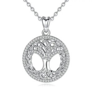 COLLIER ARBRE DE VIE NOEUD CELTIQUE ARGENT Viking Heritage 44934296