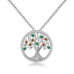 Collier Arbre de Vie Précieux Argent Sterling — Viking Valhalla