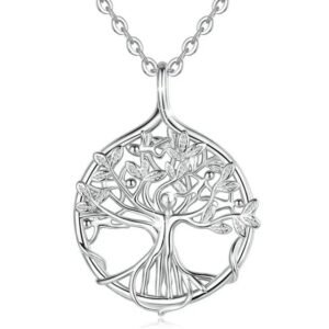 Collier Arbre de Vie Argent 45cm — Viking Valhalla