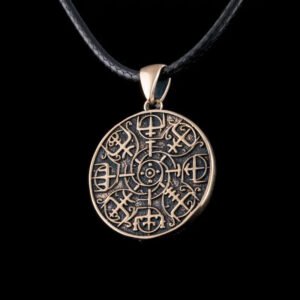 COLLIER VEGVISIR BRONZE MASSIF Viking Heritage 44715255