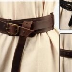 Ceinture Médiévale Viking Cuir Classique