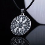 Collier Aegishjalmur Argent Massif Viking Heritage 45018152