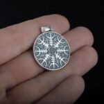 Collier Aegishjalmur Argent Massif Viking Heritage 45018372