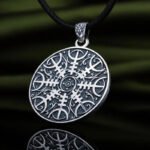 Collier Aegishjalmur Argent Massif Viking Heritage 45018428