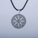 Collier Aegishjalmur Argent Massif Viking Heritage 45018557