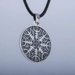 Collier Aegishjalmur Argent Massif Viking Heritage 45018648
