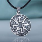 Collier Aegishjalmur Argent Massif Viking Heritage 45018760