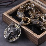 Collier Fenrir Or et Argent Viking Heritage 45066428