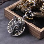 Collier Fenrir Or et Argent Viking Heritage 45066568