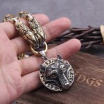 Collier Fenrir Or et Argent Viking Heritage 45066745