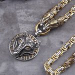 Collier Fenrir Or et Argent Viking Heritage 45067290