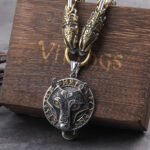 Collier Fenrir Or et Argent Viking Heritage 45067586