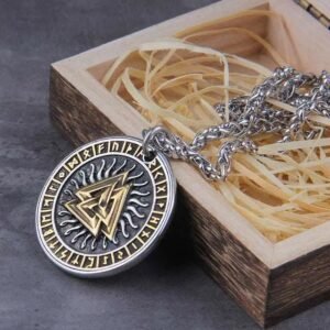 Collier Force du Valknut Réglable — Viking Valhalla
