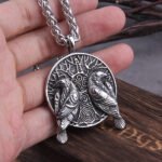 Collier Hugin et Munin Viking Heritage 45065732