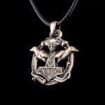Collier Mjonir Bronze Massif Viking Heritage 45017221
