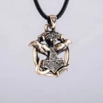 Collier Mjonir Bronze Massif Viking Heritage 45017864