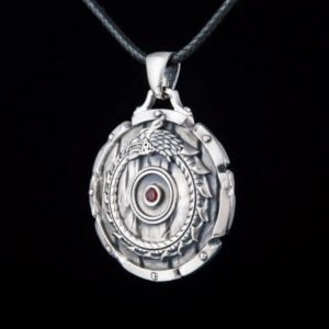 Collier Ouroboros Argent Massif Viking Heritage 45025185