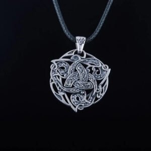 Collier Triple Corne d Odin Argent Massif Viking Heritage 45015567