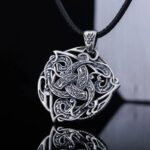 Collier Triple Corne d Odin Argent Massif Viking Heritage 45016161