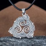 Collier Triskel Argent Massif Viking Heritage 45015363