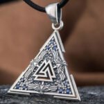 Collier Valknut Argent Massif Viking Heritage 45024729