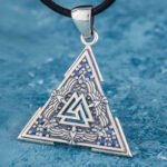 Collier Valknut Argent Massif Viking Heritage 45024873