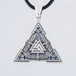 Collier Valknut Argent Massif Viking Heritage 45024995