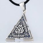 Collier Valknut Argent Massif Viking Heritage 45025046