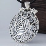 Collier Valknut Argent Massif Viking Heritage 45029564