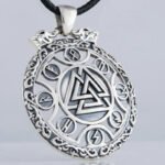Collier Valknut Argent Massif Viking Heritage 45029670