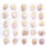 Ensemble 25 Runes en Cristal Agate pour Guerison Reiki Viking Heritage 45217054