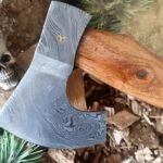Hache Damas Viking Luxe Acier Ondulé
