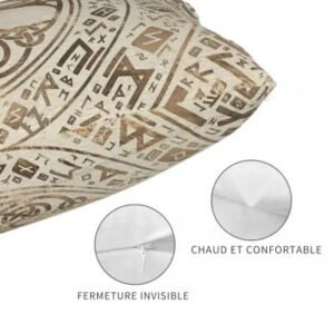Housse de Coussin Arbre de Vie Yggdrasil avec Runes Viking Heritage 45131928