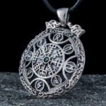 Pendentif Vegvisir Argent Massif Viking Heritage 45019094