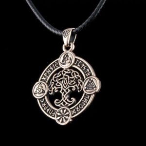 Pendentif Yggdrasil Bronze Massif Viking Heritage 45020474