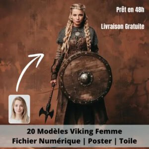 Portrait Personnalise Femme Viking Viking Heritage 45174283