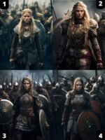 Portrait Personnalise Femme Viking Viking Heritage 45174332